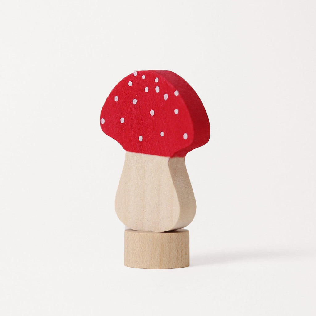 Grimm's  Fly Agaric Candle Holder Decoration
