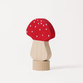 Grimm's  Fly Agaric Candle Holder Decoration