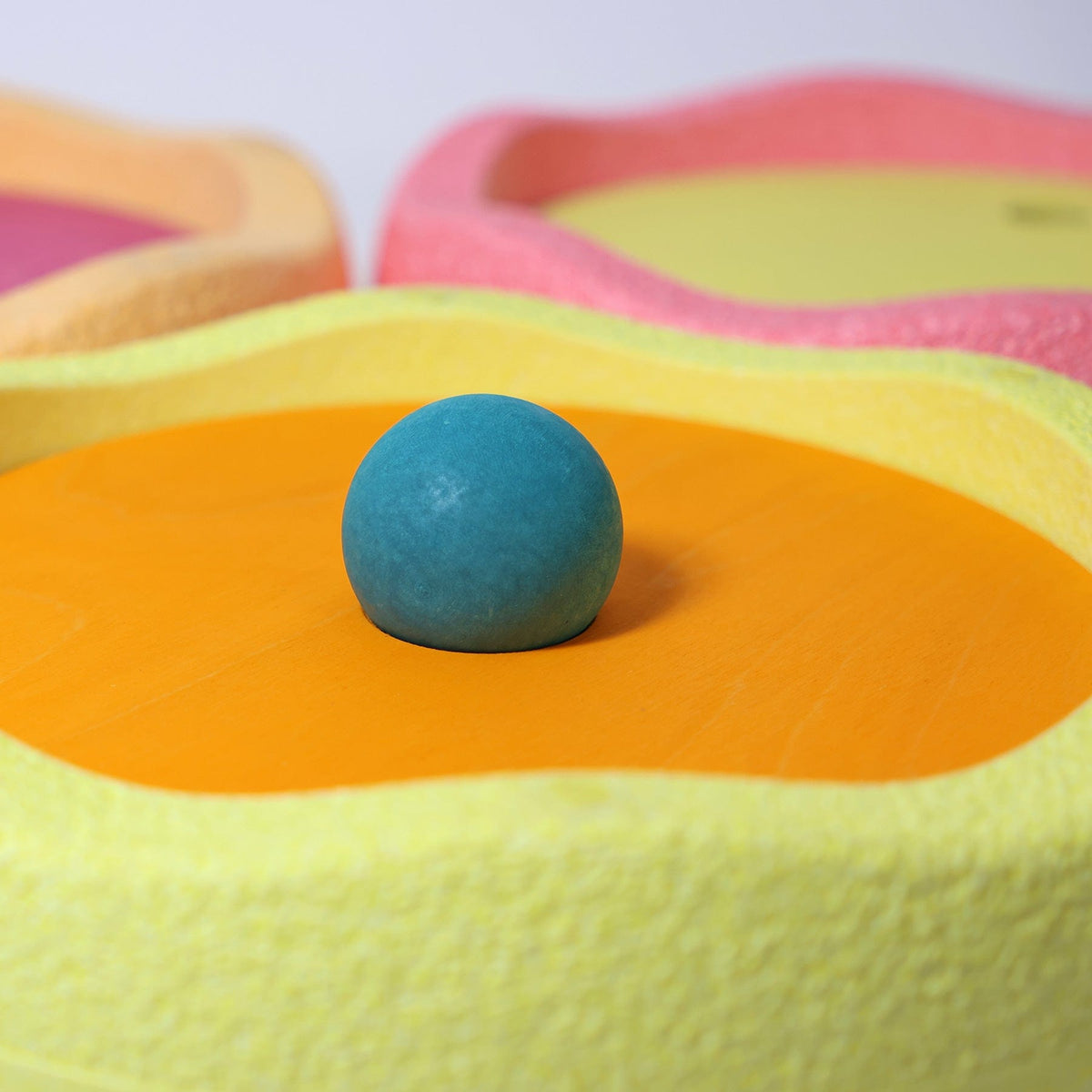 Grimm’s Rolling Discs Set for Stapelstein - Warm Pastel