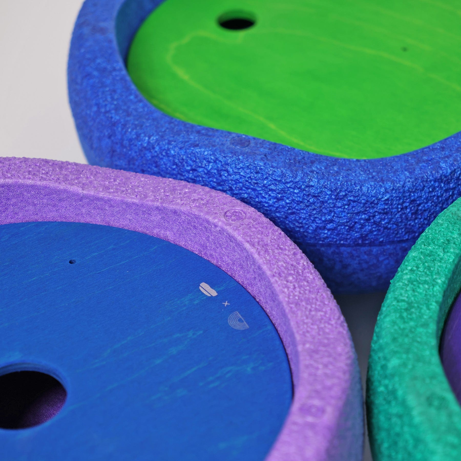 Grimm's Rolling Discs Set for Stapelstein - Cool Rainbow