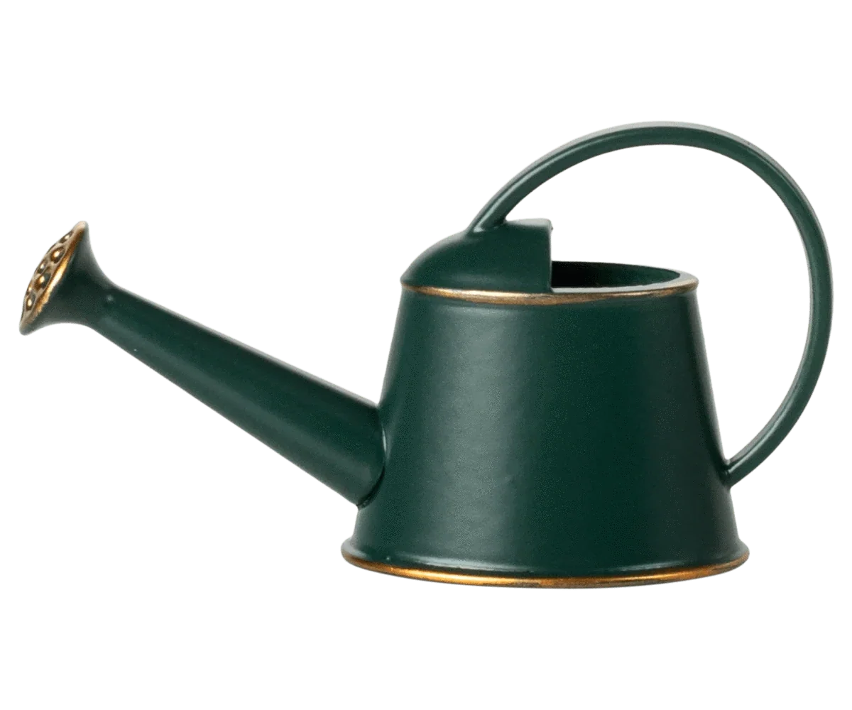 Maileg Watering Can Mouse Dark Green