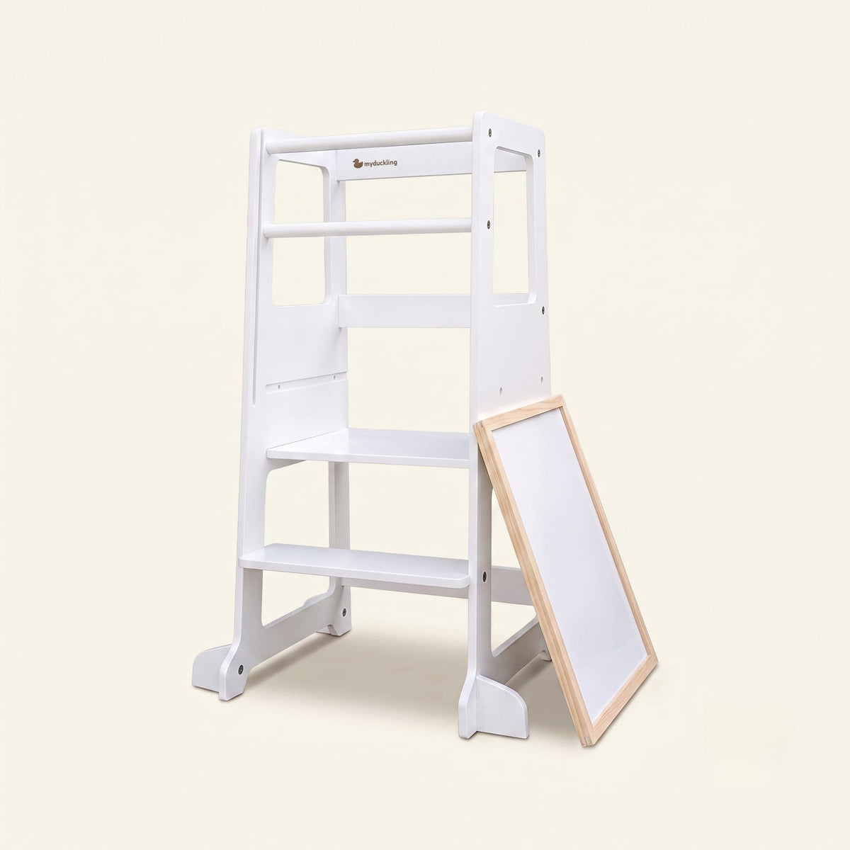 myduckling Adjustable Learning Tower 2 in 1 - White