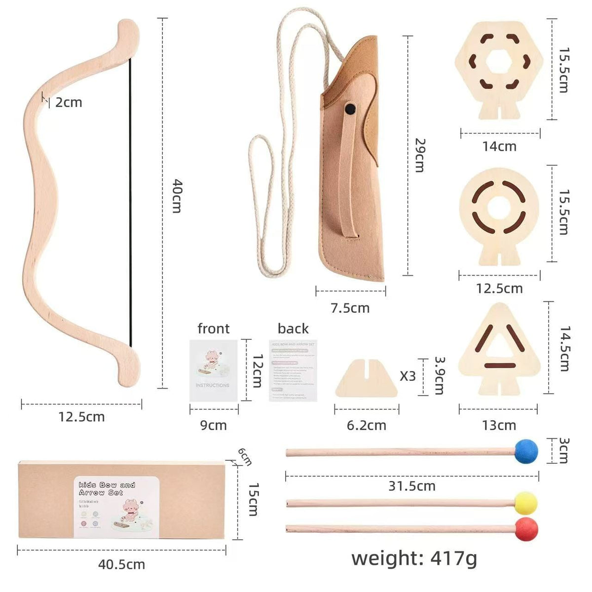 Funova Kids Bow and Arrow Set