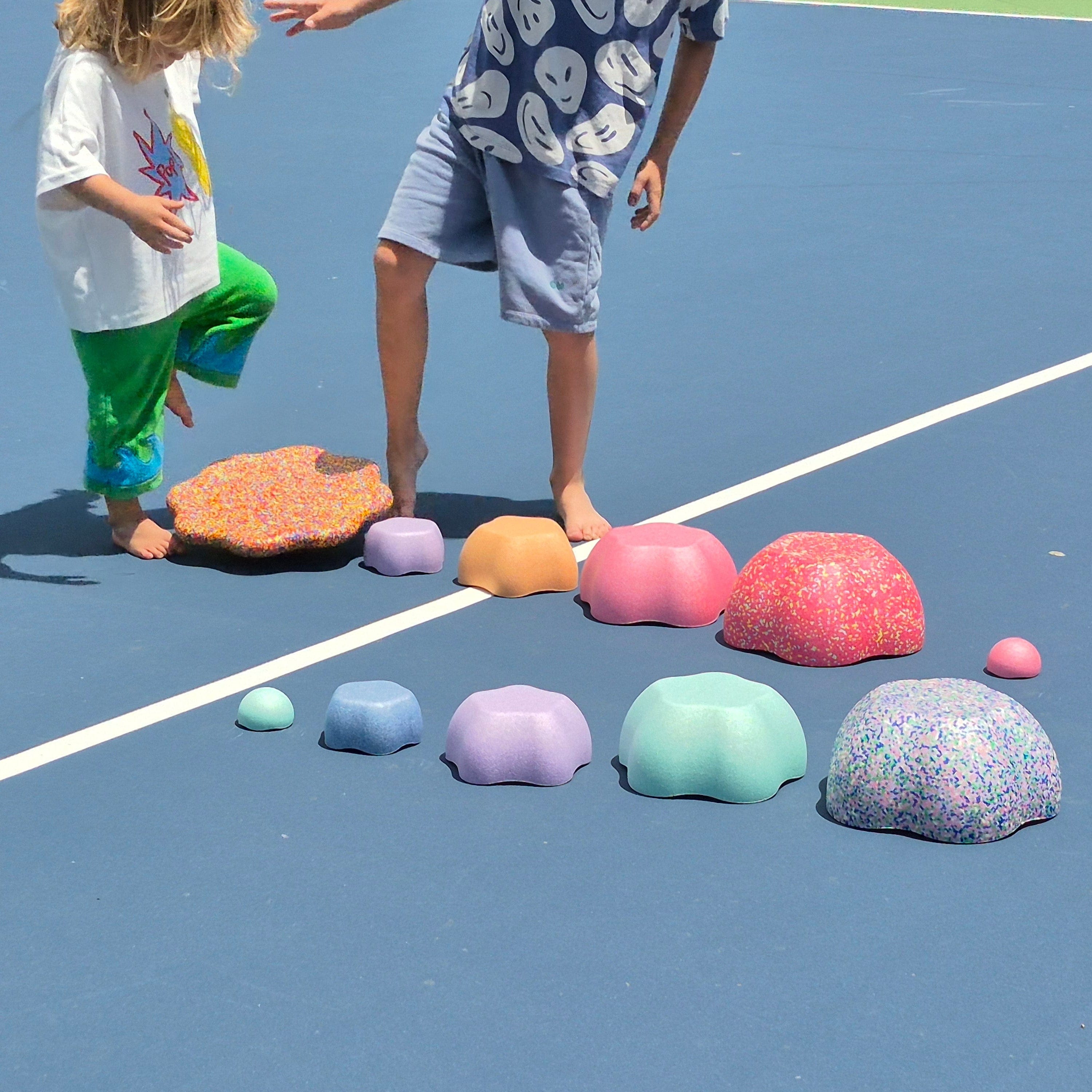 Funova Kids Stacking Stone - Rainbow