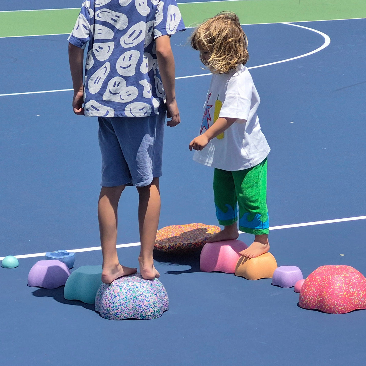 Funova Kids Stacking Stone - Rainbow