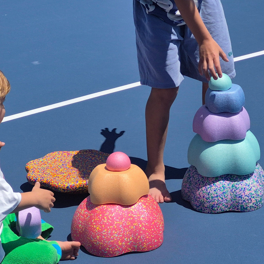 Funova Kids Stacking Stone - Warm