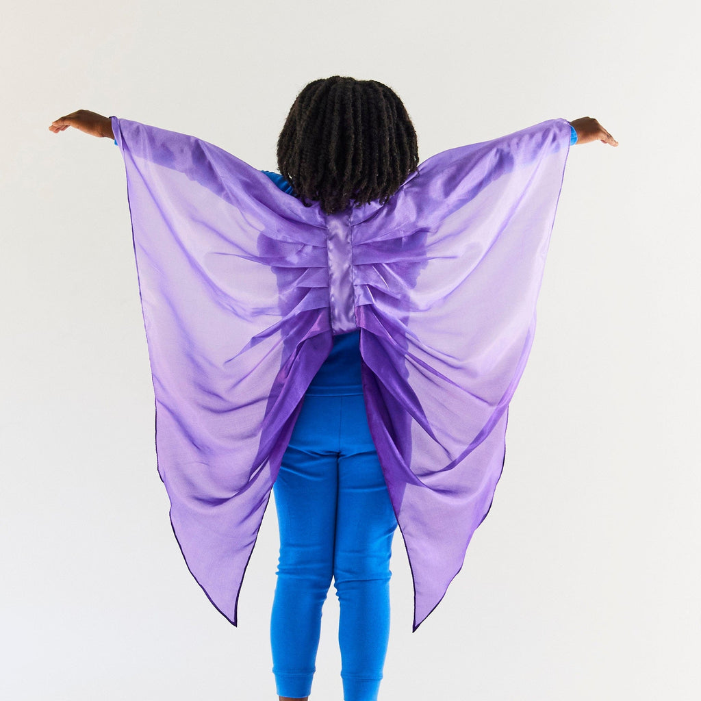 Sarah's Silks Purple Dinosaur Wings