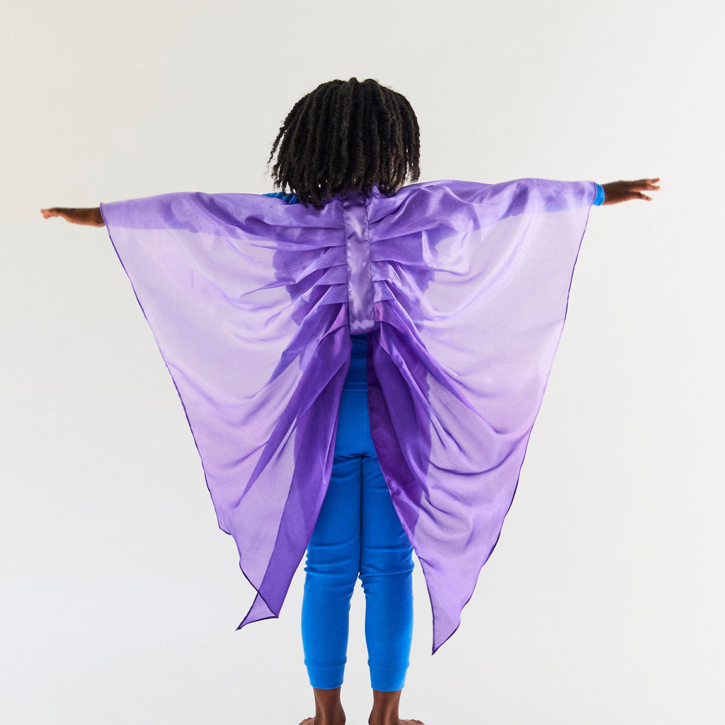Sarah's Silks Purple Dinosaur Wings