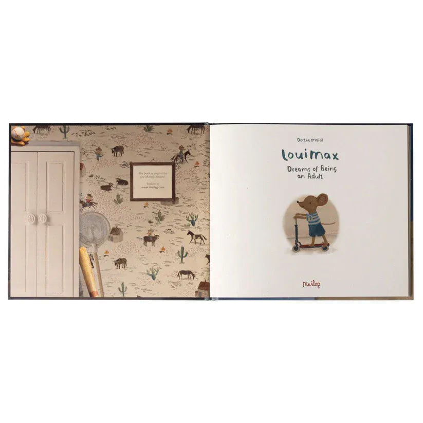 Maileg LouiMax - Dreams of Being an Adult Book