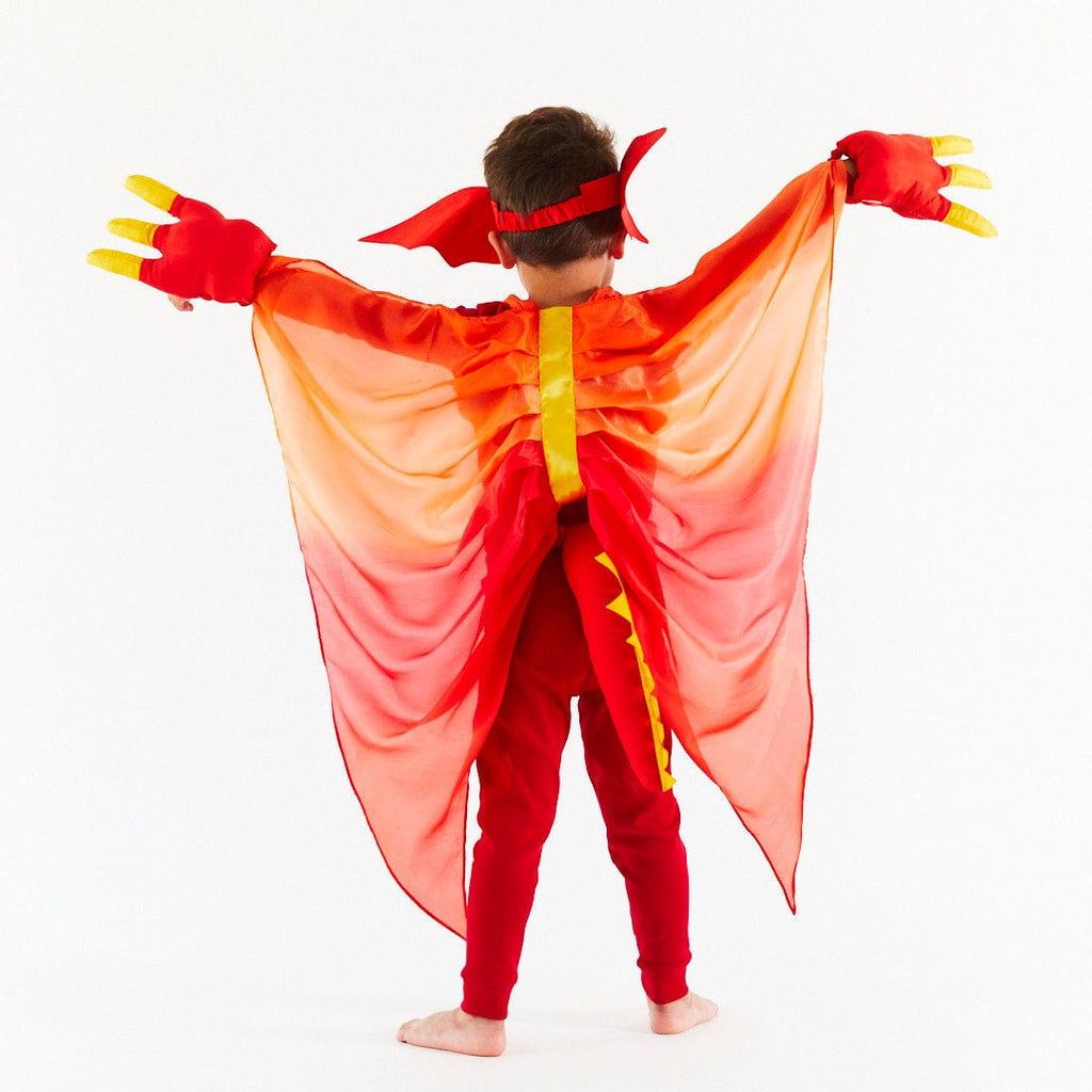 Sarah's Silks Red Dinosaur Wings