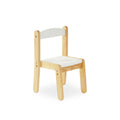 myduckling Montessori Kids Wooden Chair - White/Natural