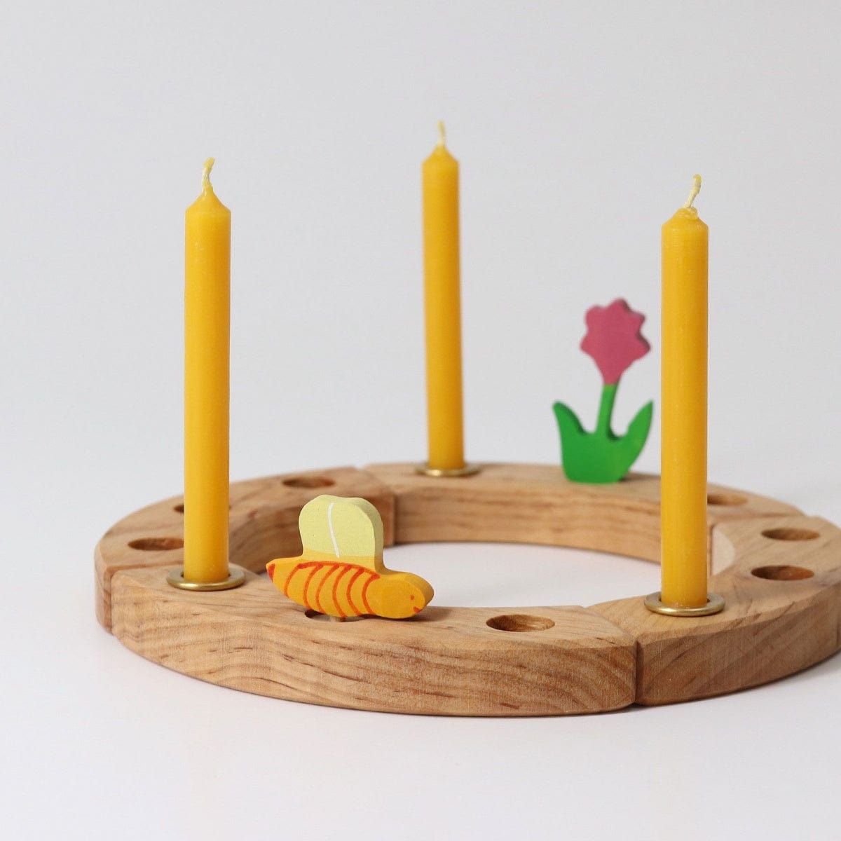 Grimm’s 100% Beeswax Candle Pack of 12