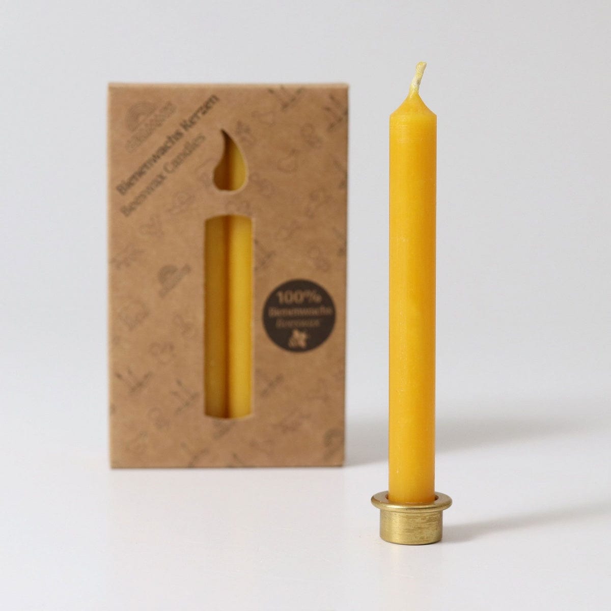 Grimm’s 100% Beeswax Candle Pack of 12