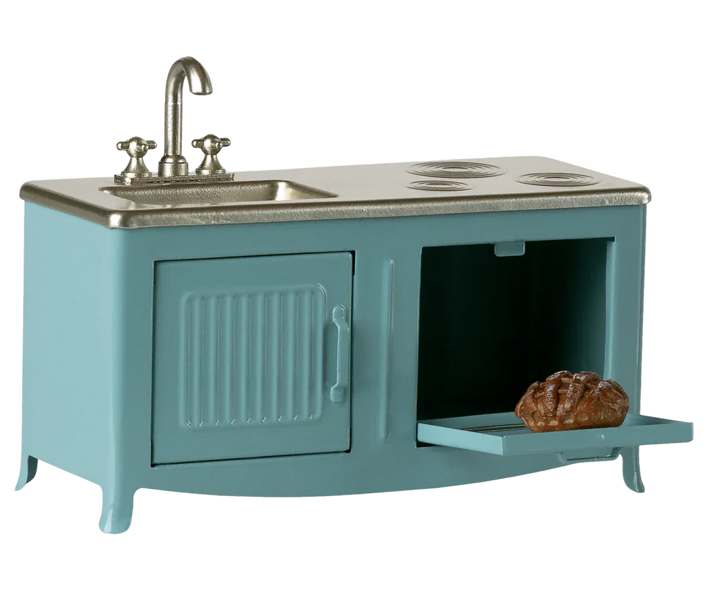Maileg Kitchen Mouse Blue