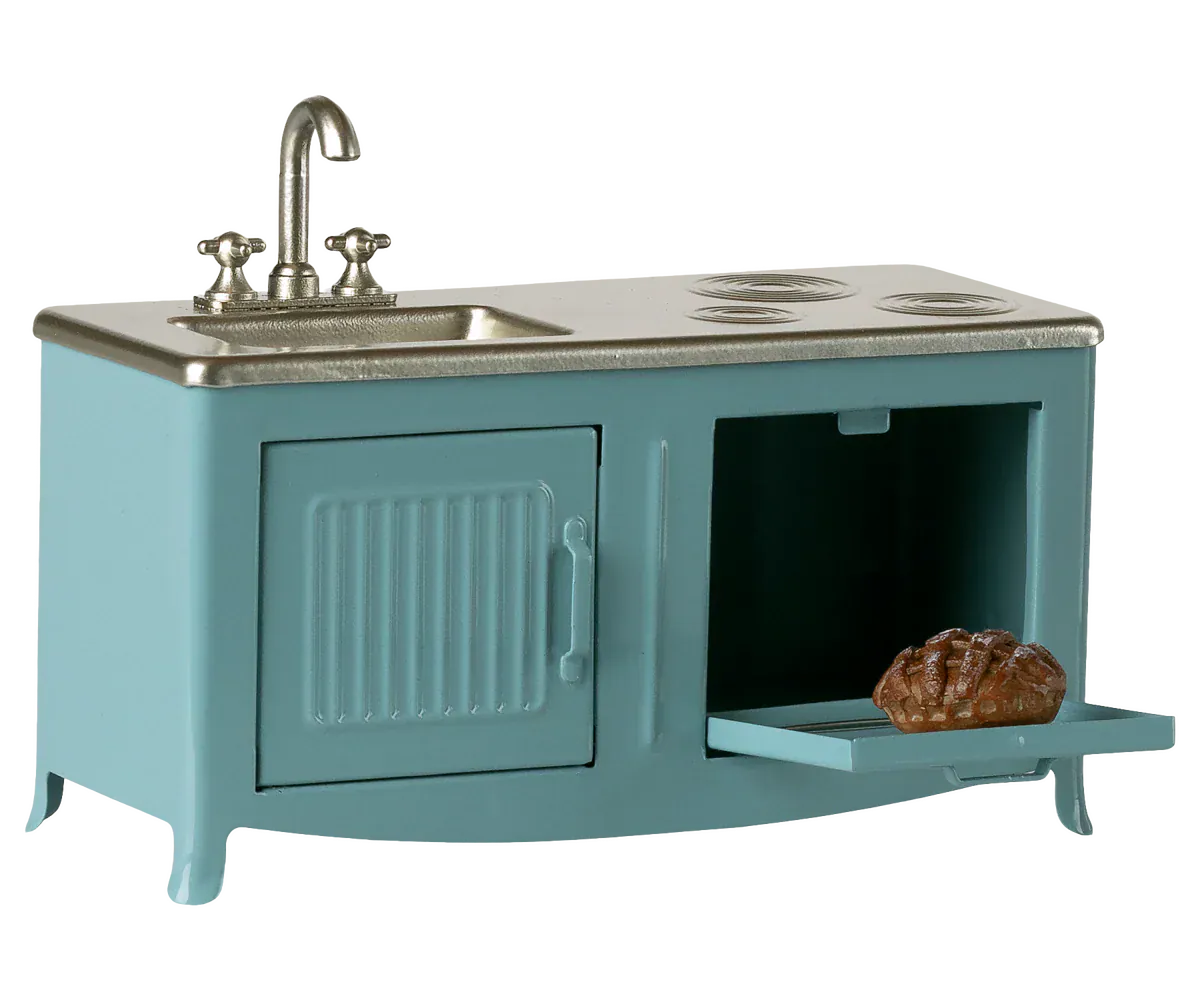 Maileg Kitchen Mouse Blue