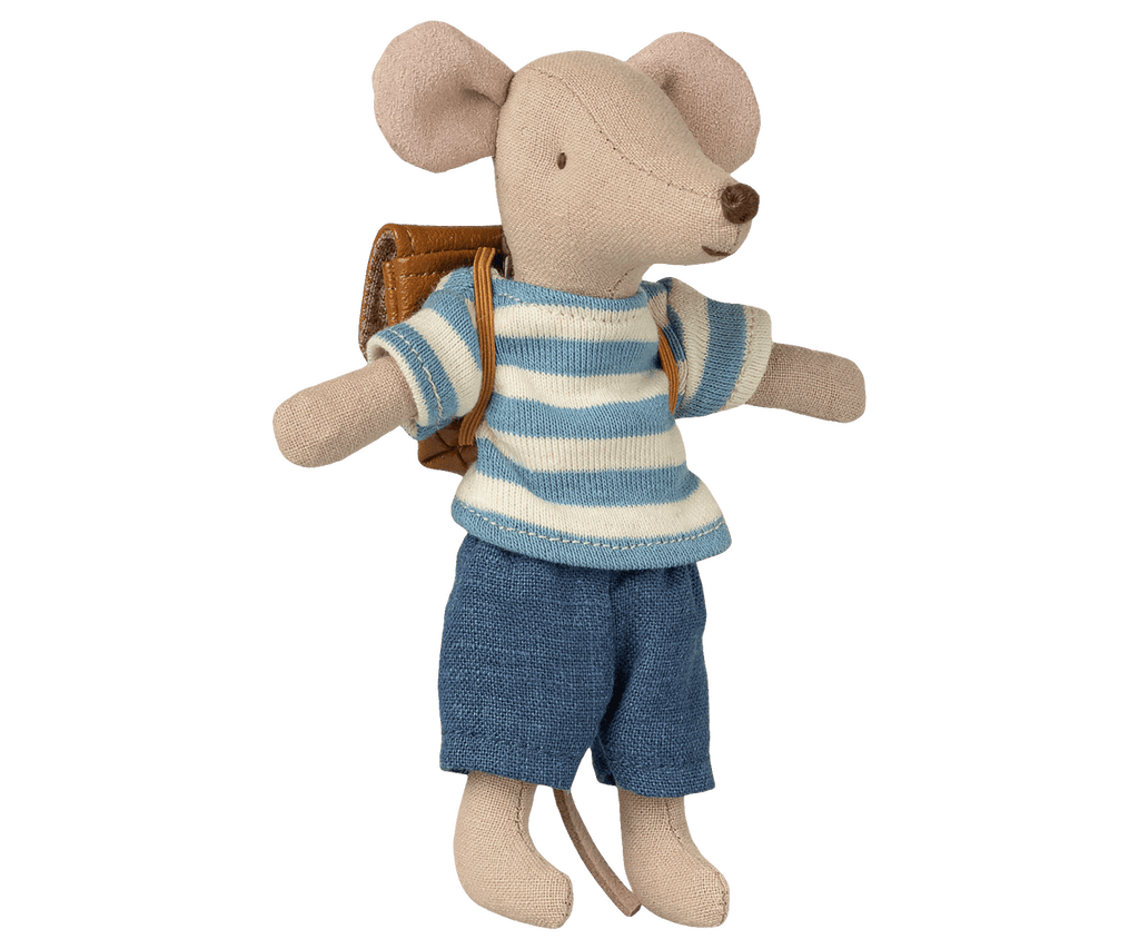 Maileg Tricycle Mouse Big Brother Brown
