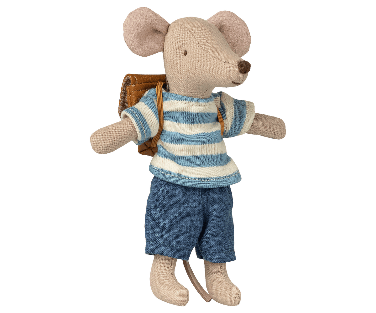Maileg Tricycle Mouse Big Brother Brown