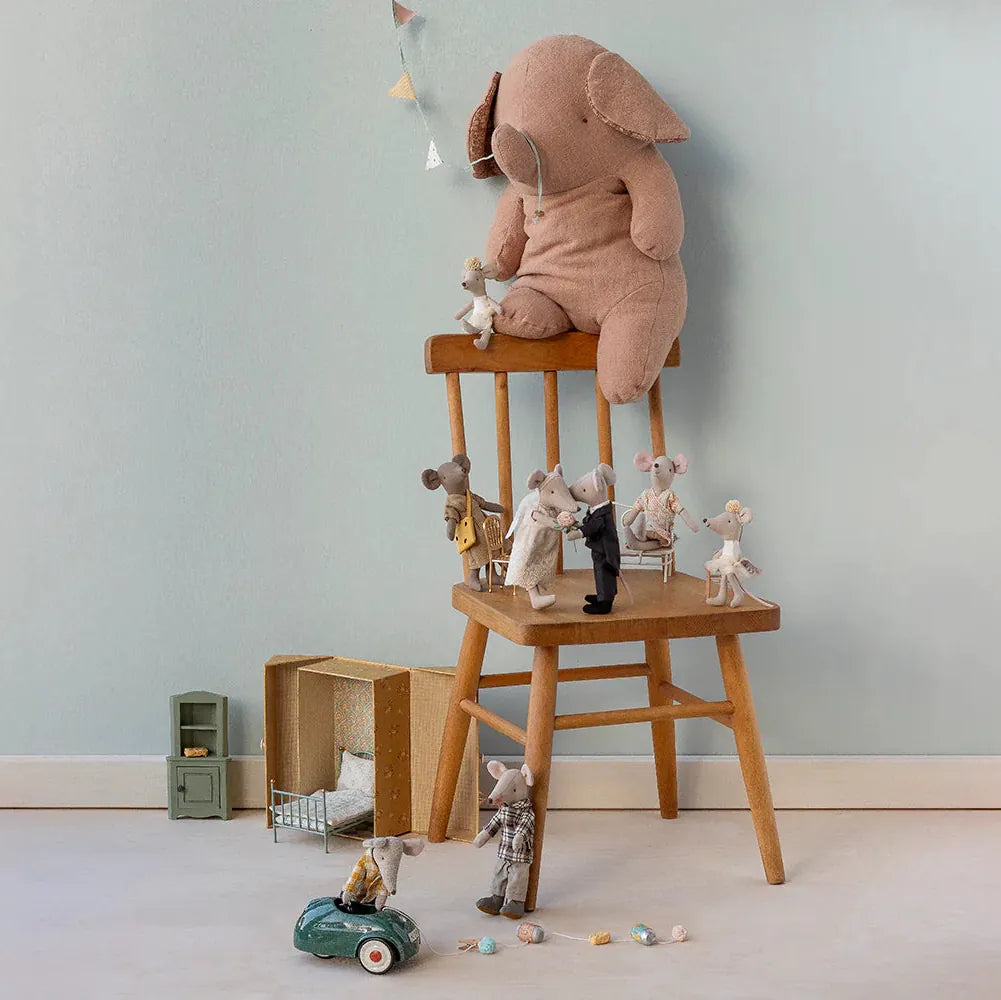 Maileg Ballerina Mouse Little Sister Off White