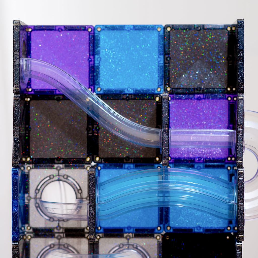 Connetix Tiles Ball Run Galaxy Pack 61 Piece