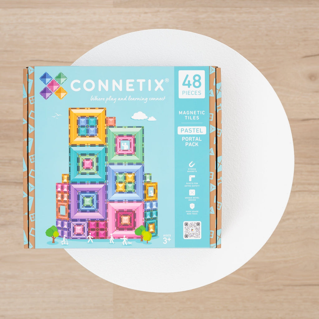 Connetix Tiles Pastel Portal Pack 48 Piece