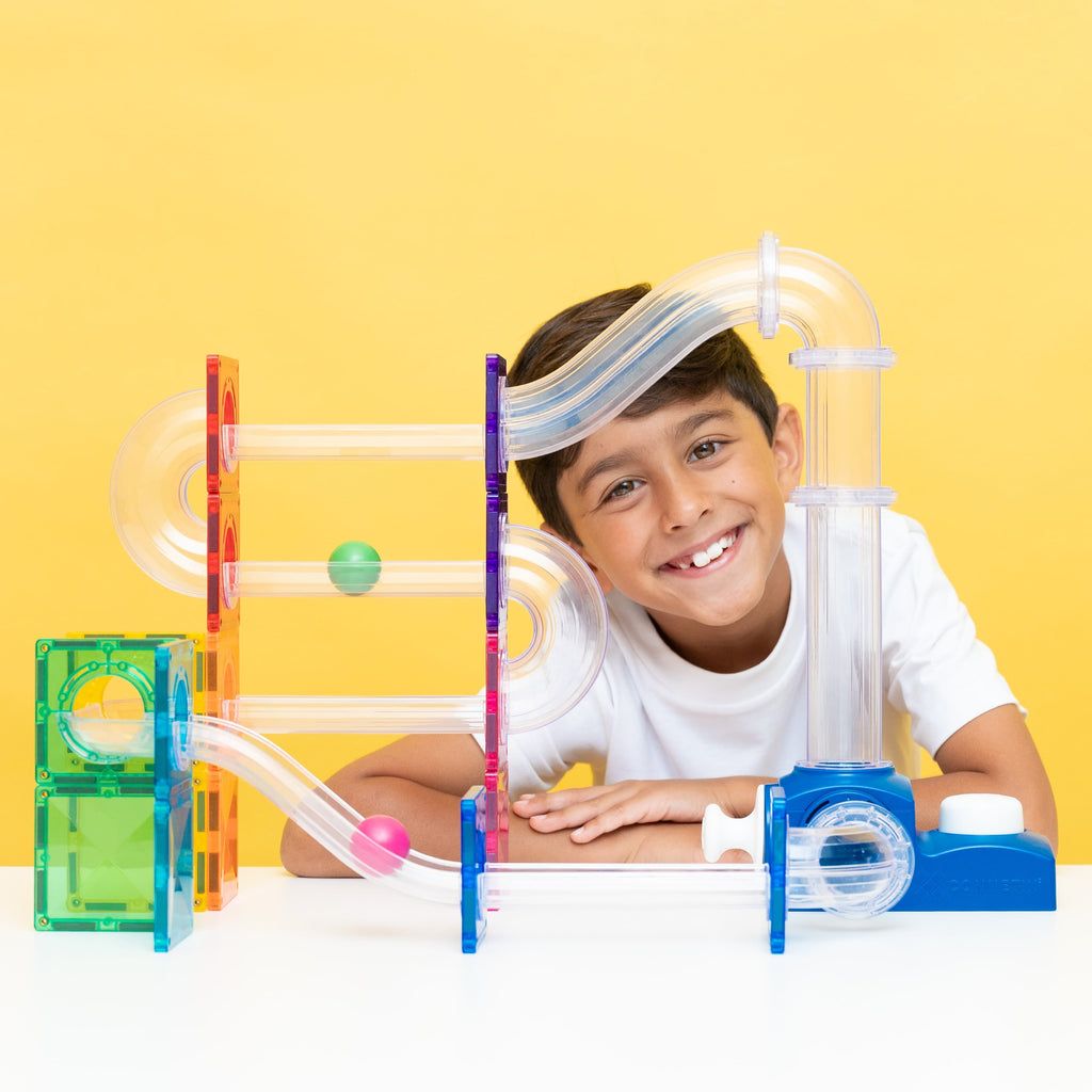 Connetix Tiles Ball Run Launcher Pack 47 Piece