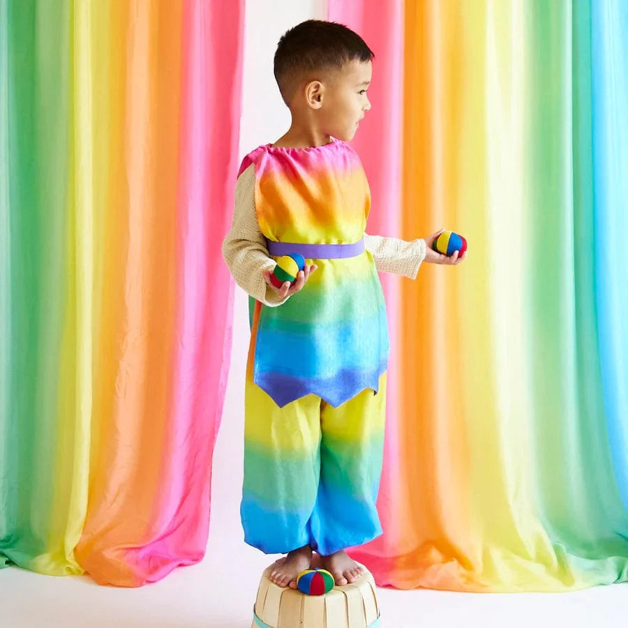 Sarah's Silks Genie Pants - Rainbow