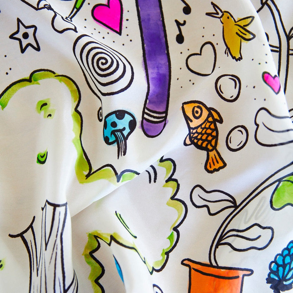 Sarah's Silks Seek & Find Coloring Playsilk