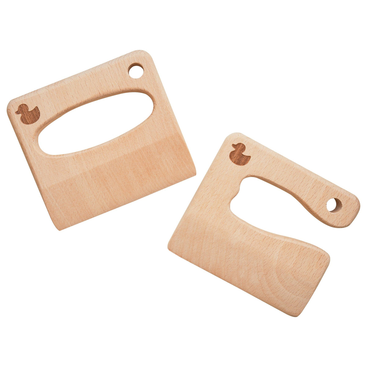 myduckling Wooden Kids Cutting Knife Set