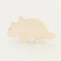 Sarah's Silks Wooden Animal Triceratops