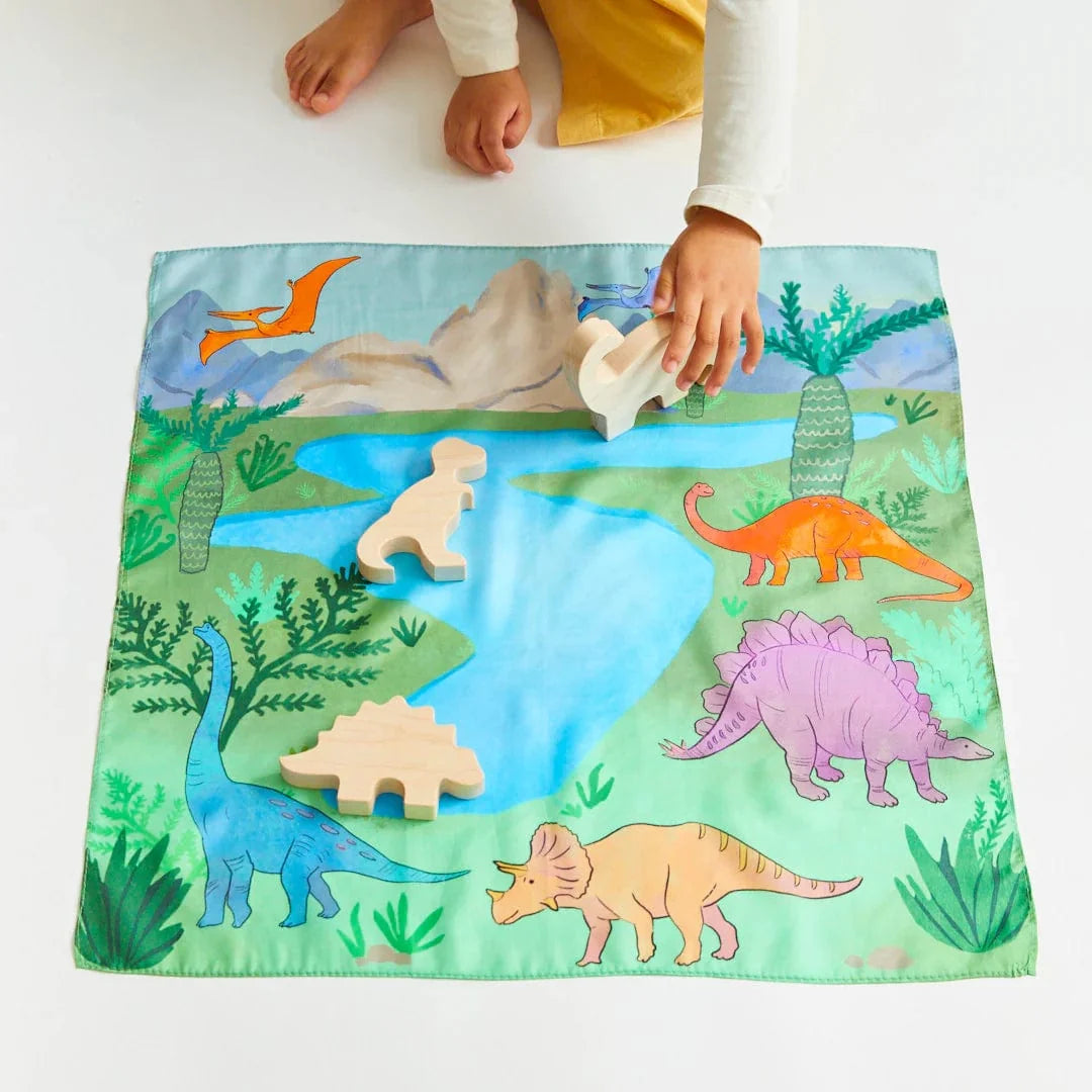 Sarah's Silks Wooden Animal Brachiosaurus  (Maple)