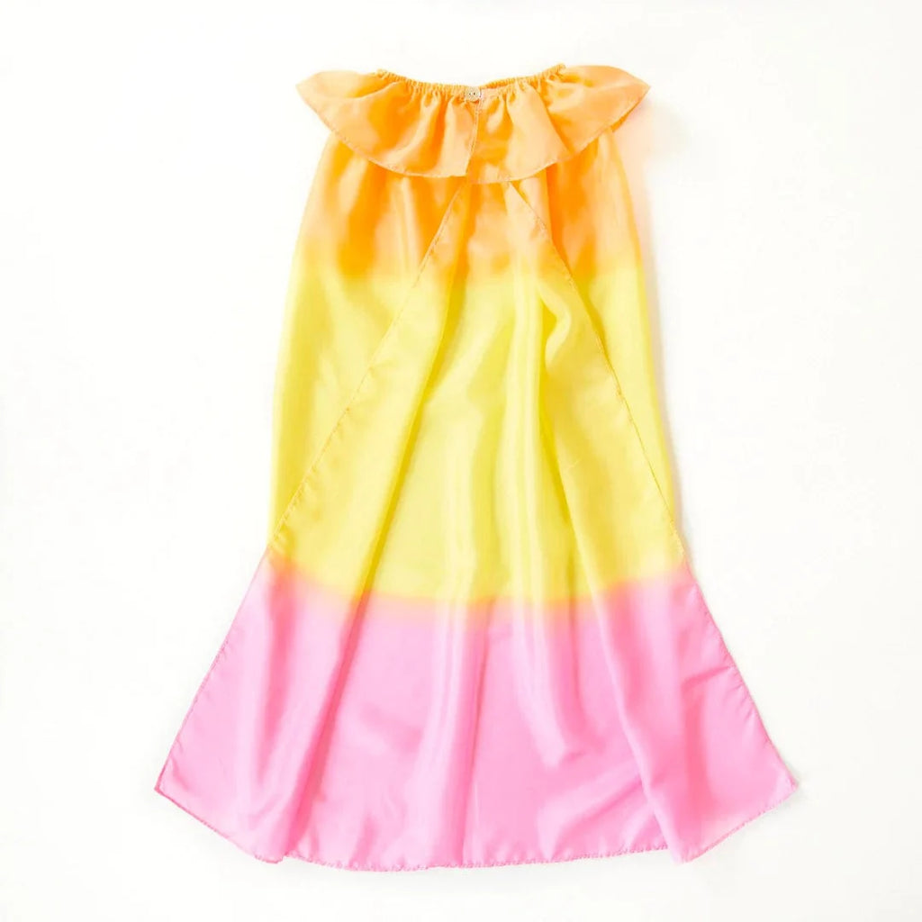 Sarah's Silks Hummingbird Pink Silk Cape
