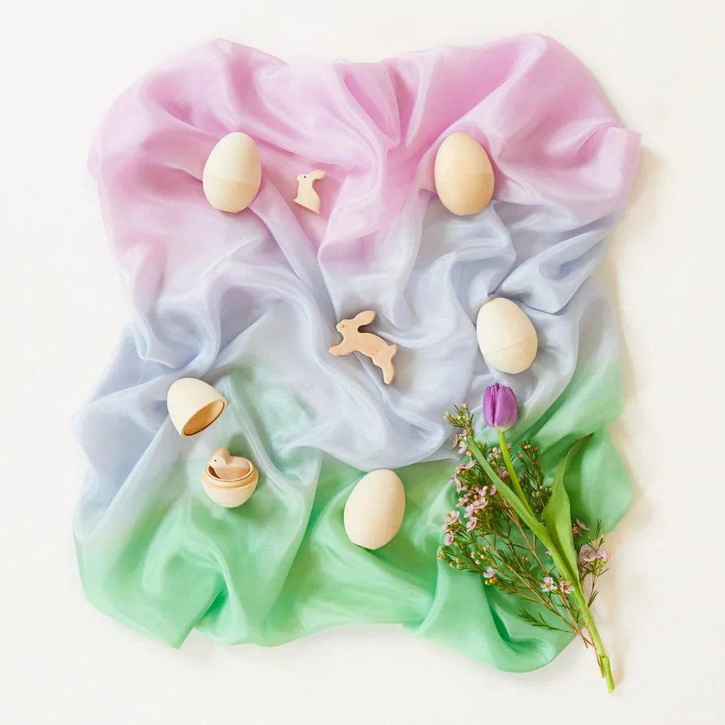 Sarah's Silks Robins Egg Blue Playsilk