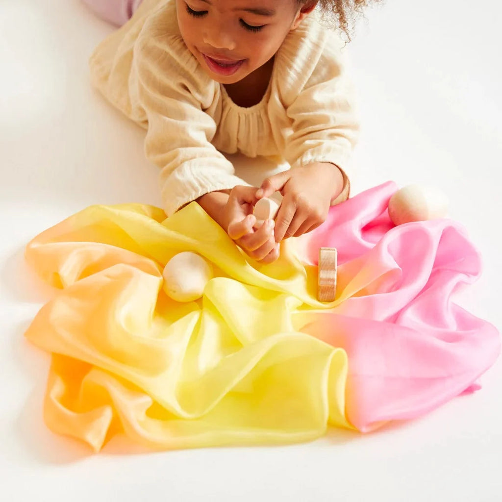 Sarah's Silks Hummingbird Pink Playsilk