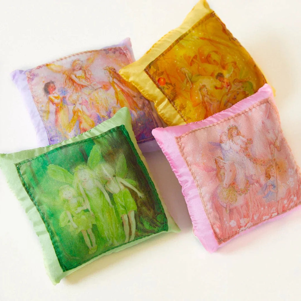 Sarah's Silks Tooth Fairy Pillow Yellow