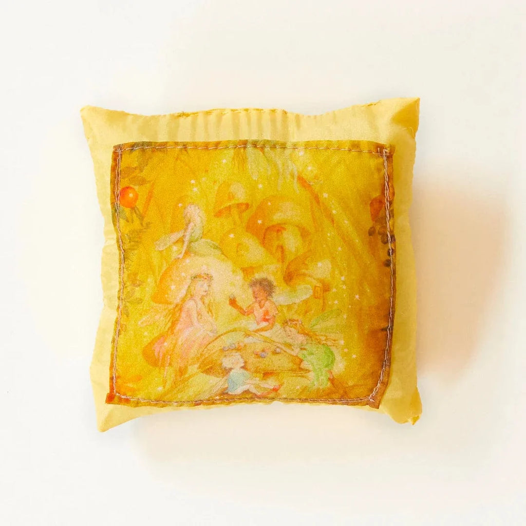 Sarah's Silks Tooth Fairy Pillow Yellow
