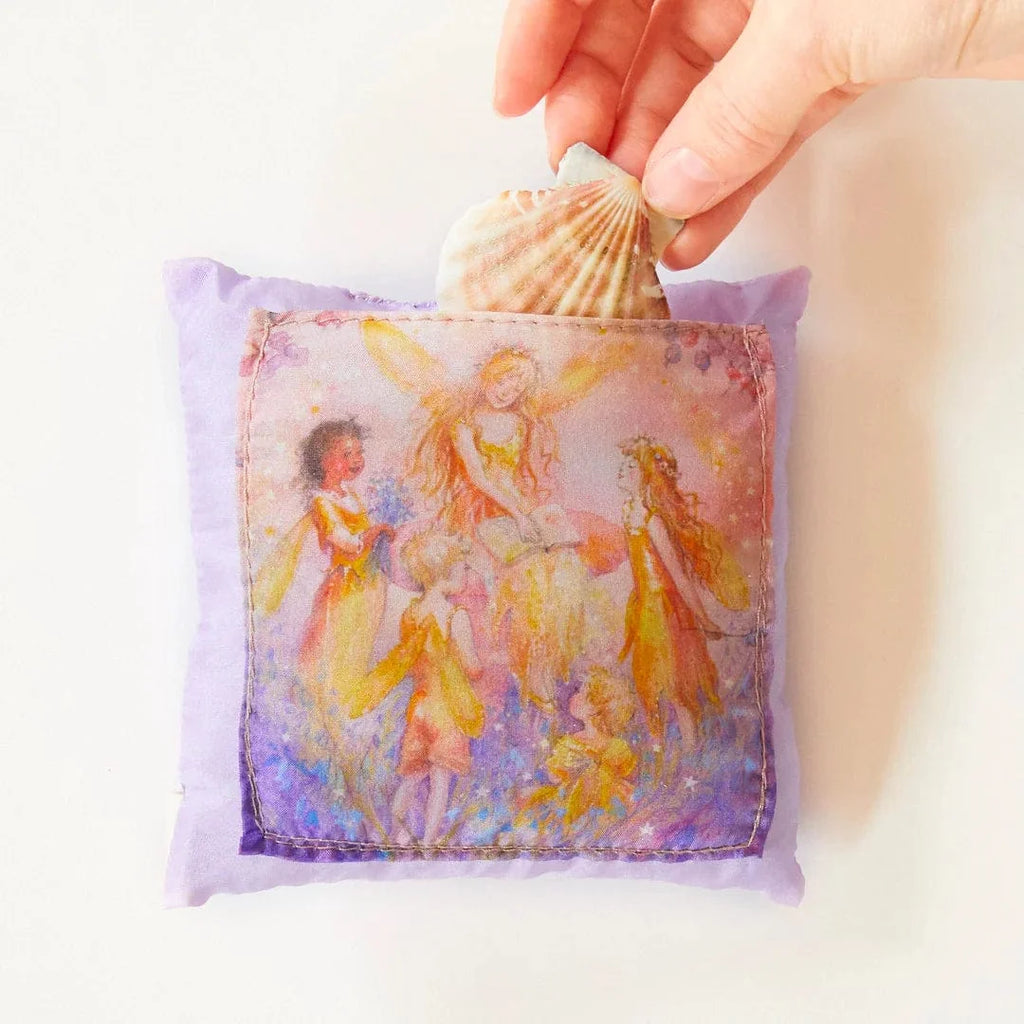 Sarah's Silks Tooth Fairy Pillow Purple