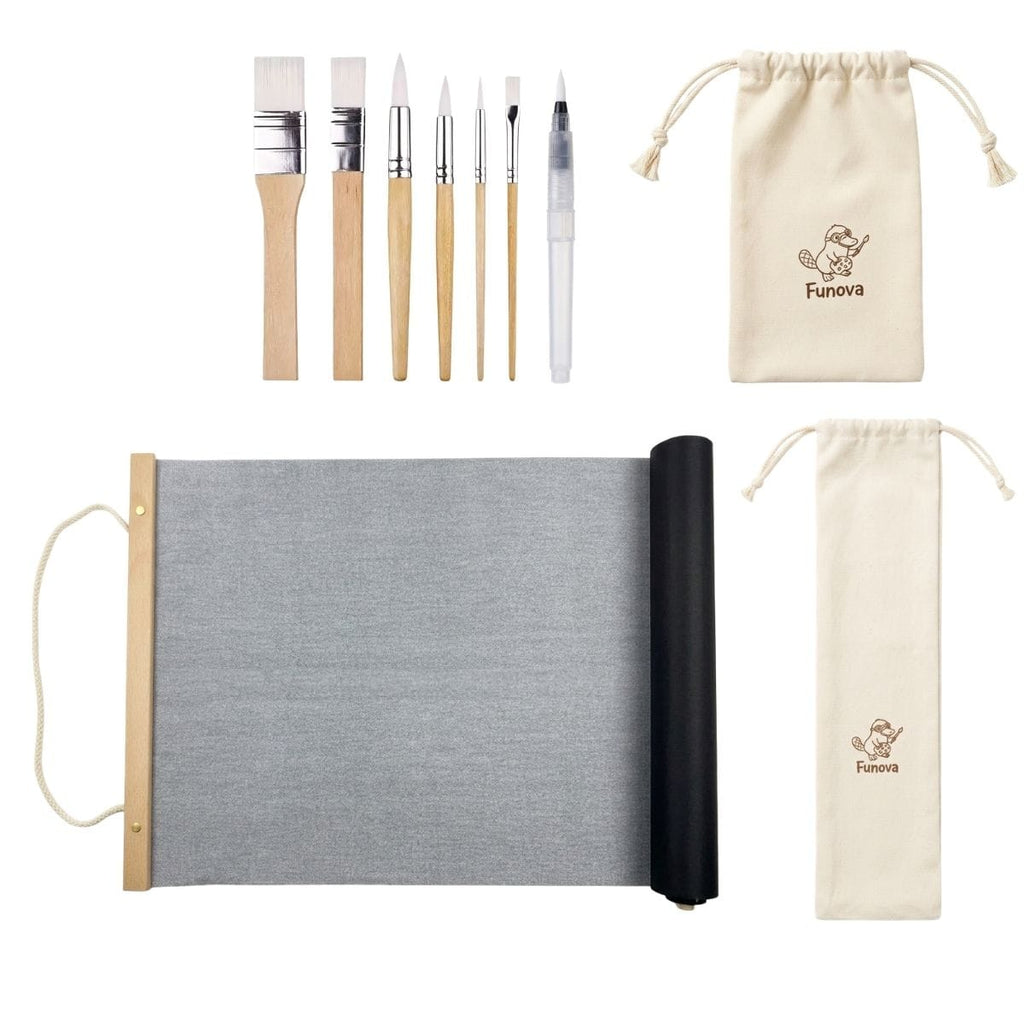 Funova Little Artist Canvas & Brush Set