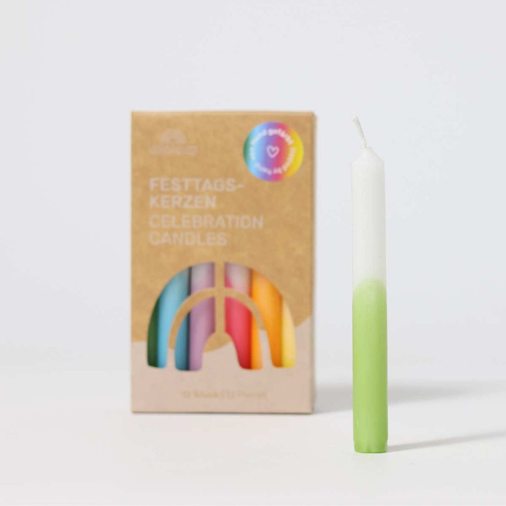 Grimm's Candles Dip Dye Rainbow