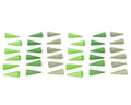 Grapat Mandala Green Cones 36 Pieces