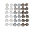 Grapat Mandala Grey Stones 36 Pieces