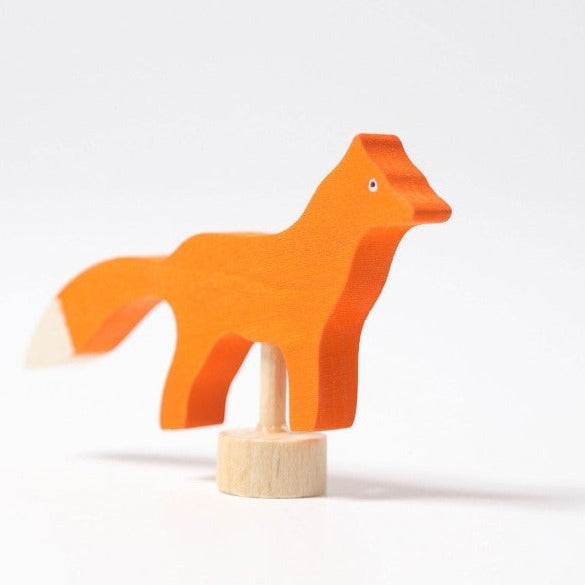 Grimm's Fox Candle Holder Decoration
