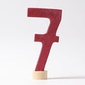 Grimm's Number 7 Candle Holder Decoration Anthroposophical
