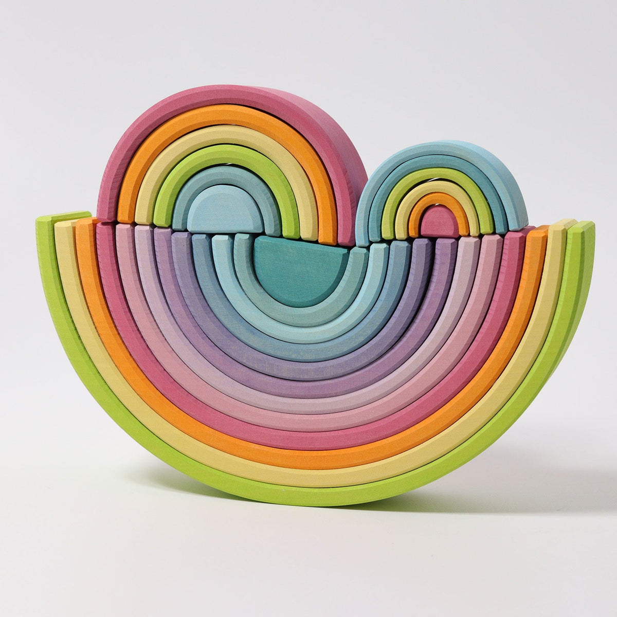 Grimm's Rainbow Pastel Large 12 pieces