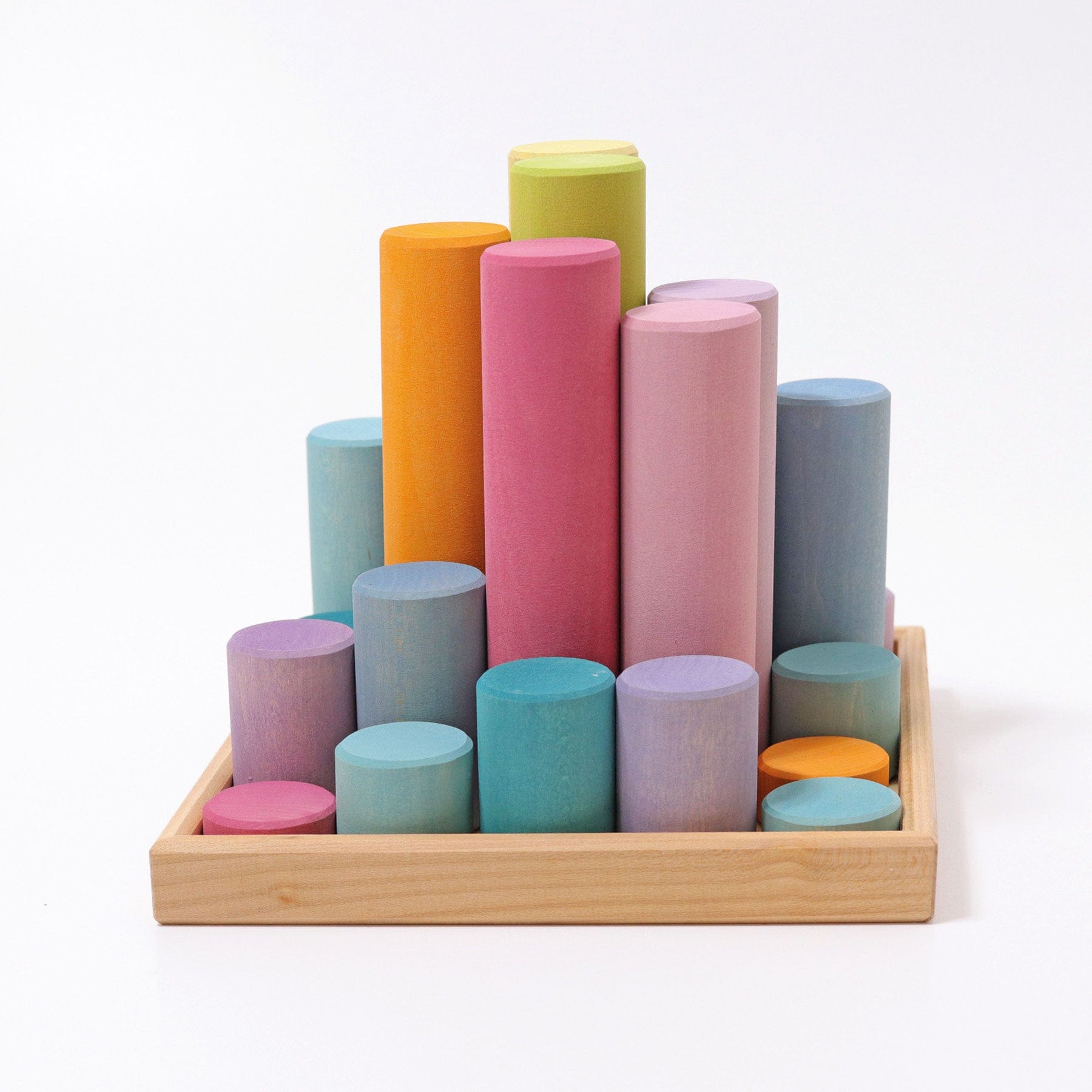 Grimm’s Rollers Large Building Set Pastel