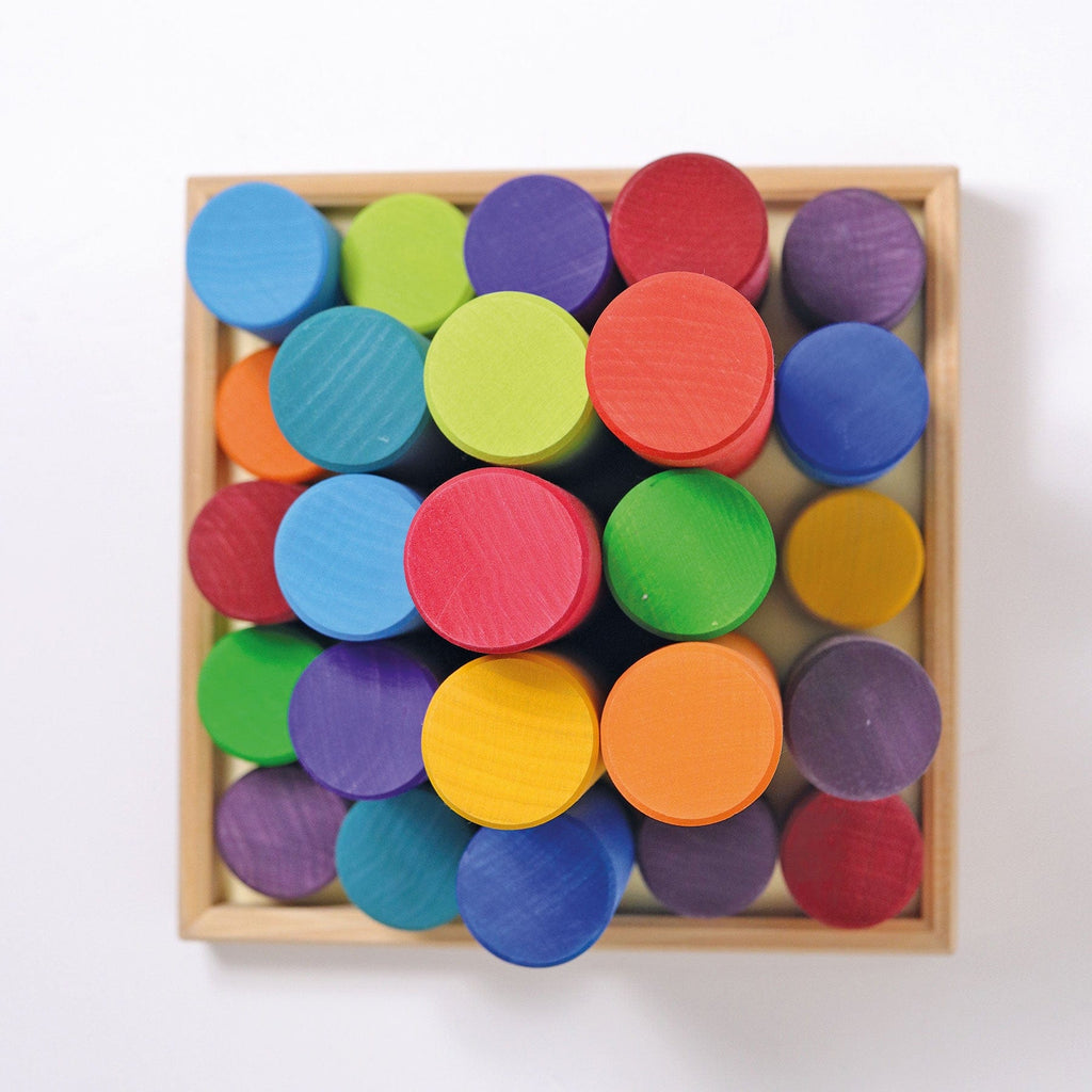 Grimm’s Rollers Large Building Set Rainbow