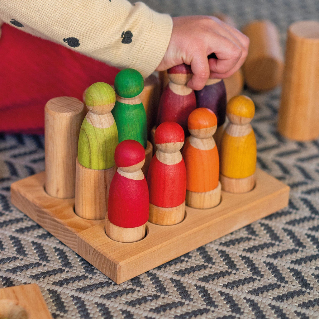 Grimm’s Rollers Small Sorting Game Natural