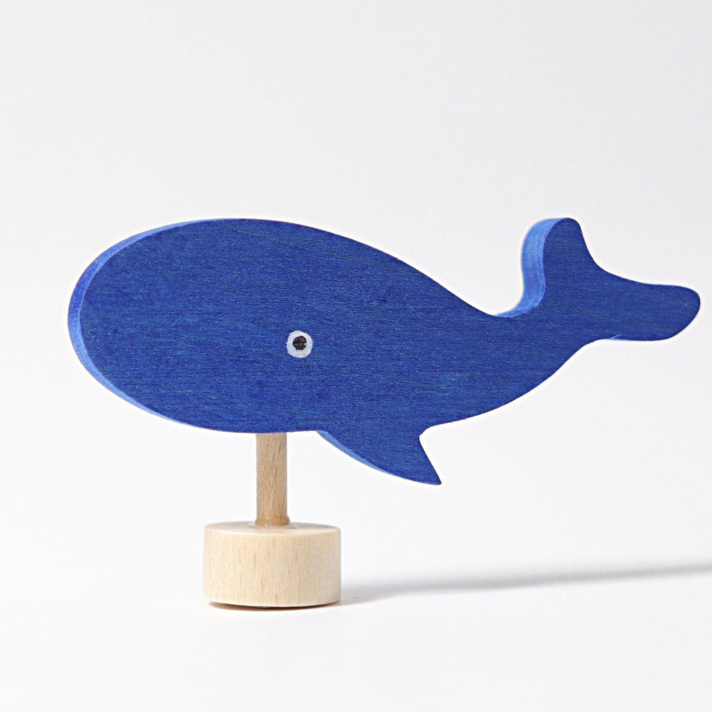Grimm's Whale Candle Holder Decoration