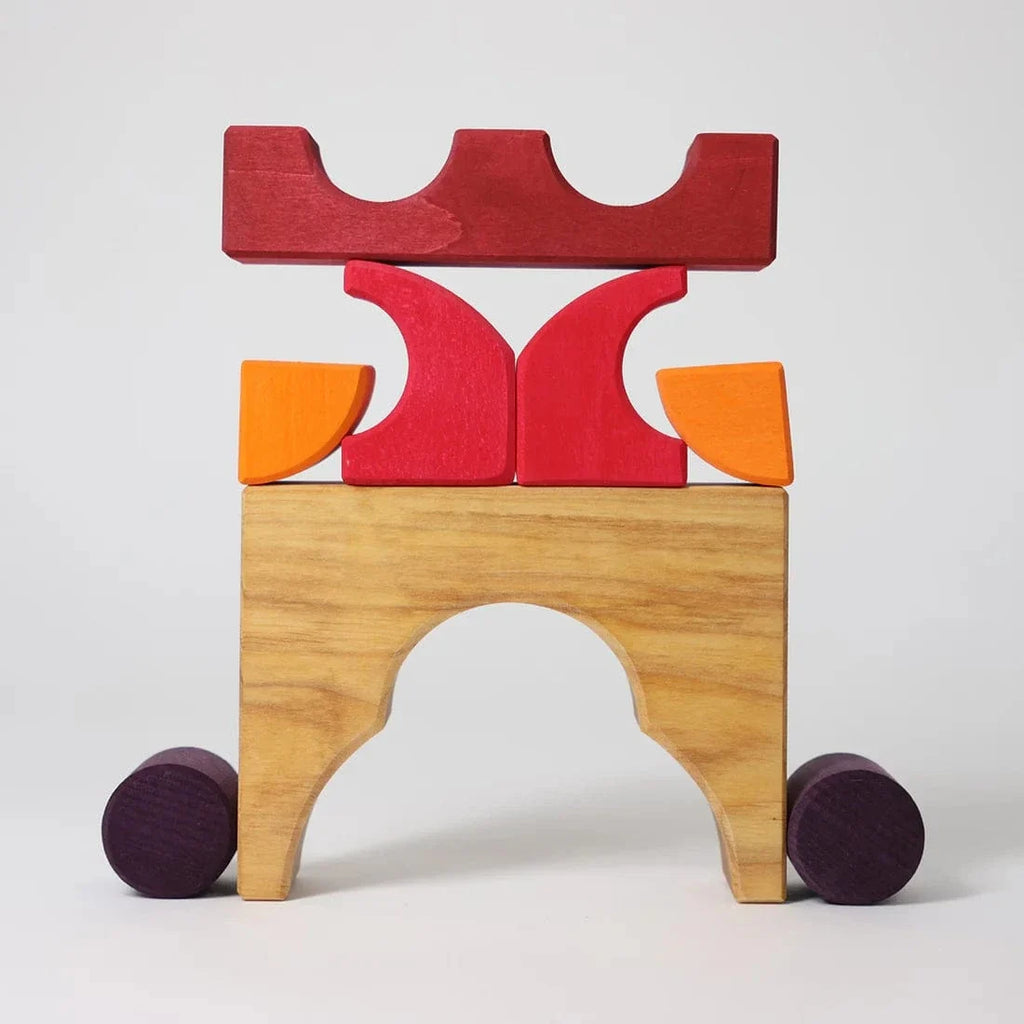 Grimm's Building Set Red