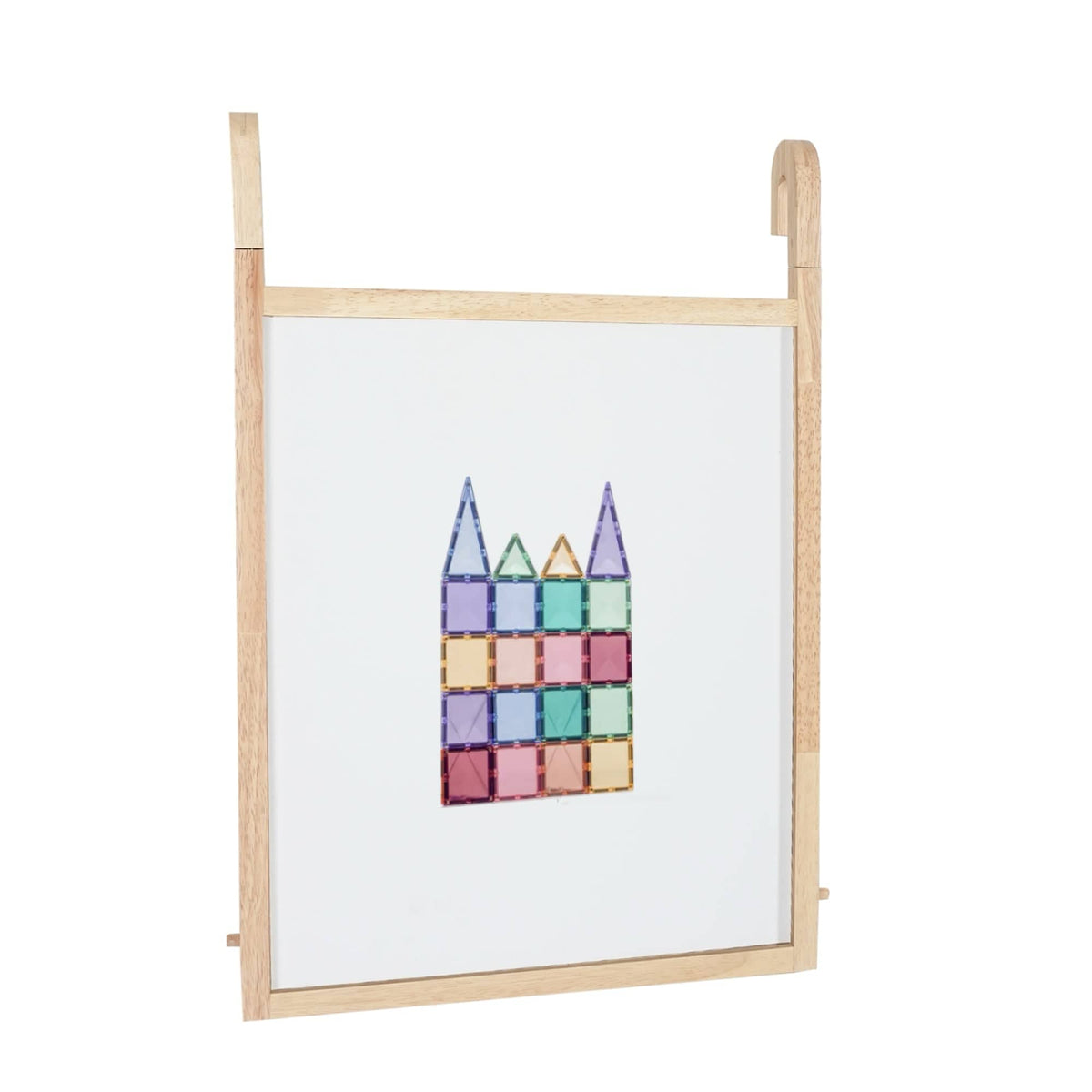 myduckling Deluxe Solid Wood Adjustable Learning Tower - Flag with Rectangle Handle