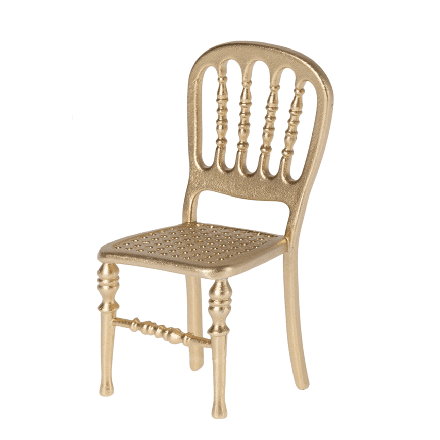 Maileg Chair Mouse Gold